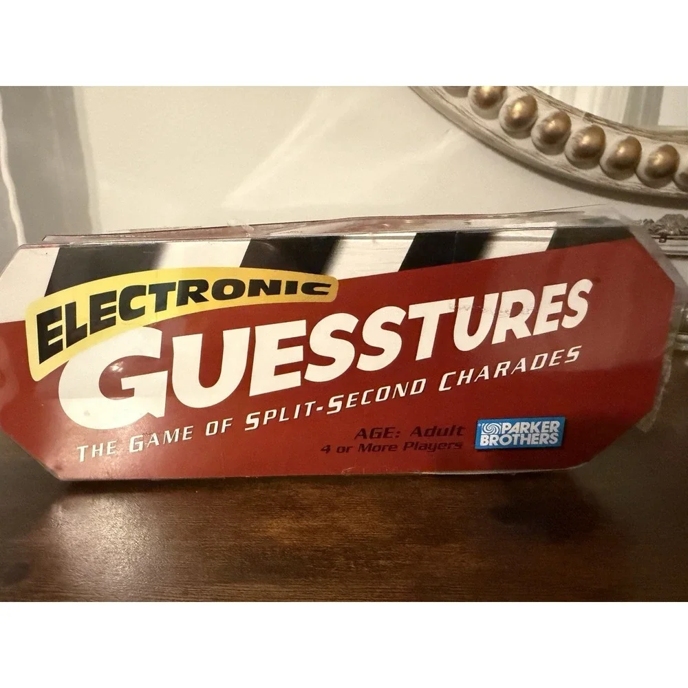 Electronic Guesstures Game Hasbro Parker Bros Complete In Box Tested CIB